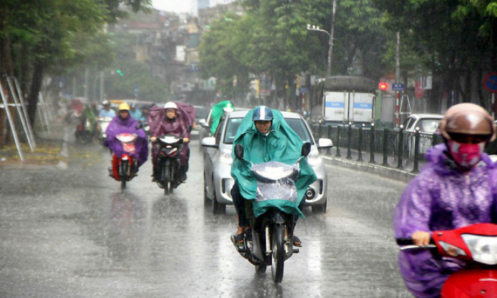 Mưa lớn diện rộng từ Bắc vào Nam, Bắc Bộ mưa kéo dài đến hết tuần