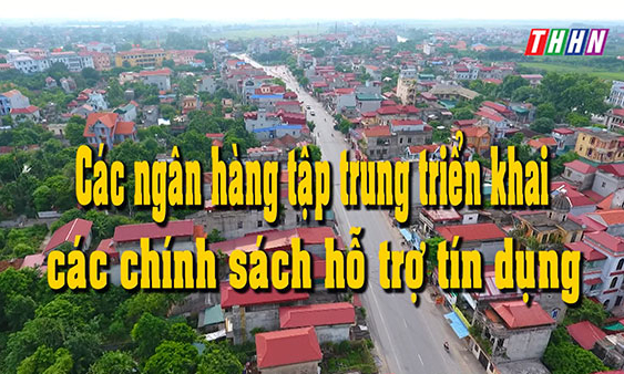 HNPT: Các ngân hàng tập trung triển khai các chính sách hỗ trợ tín dụng