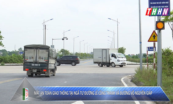 ATGT: Mất ATGT tại ngã tư đường Lê Công Thanh và đường Võ Nguyên Giáp