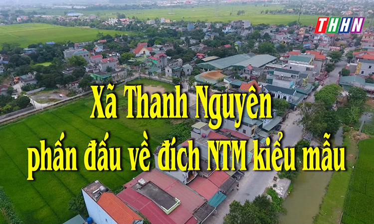 NTM: Xã Thanh Nguyên phấn đấu về đích NTM kiểu mẫu