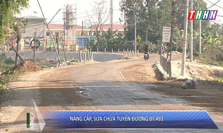 ATGT: Nâng cấp, sửa chữa tuyến đường ĐT.493