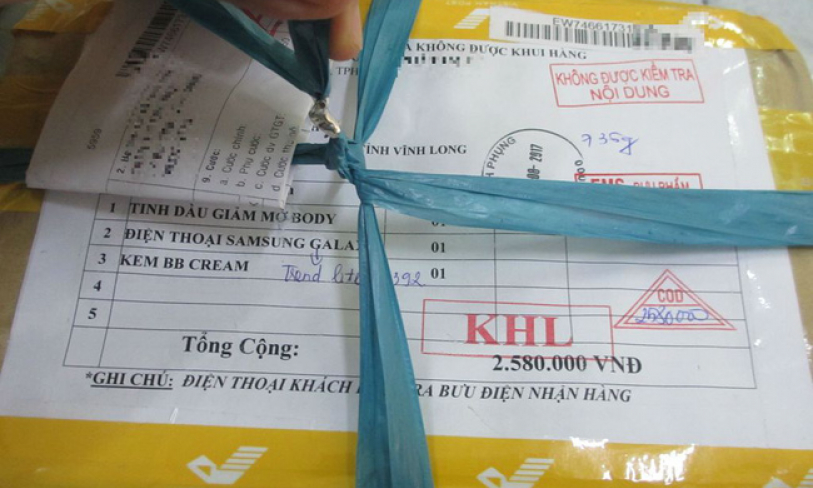 Cảnh báo hình thức lừa đảo mới qua đường bưu điện