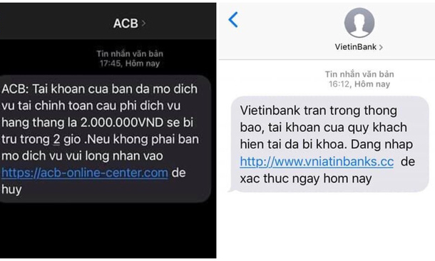 Tin nhắn lừa đảo mạo danh ngân hàng tiếp tục hoành hành, nhiều người mất tiền oan