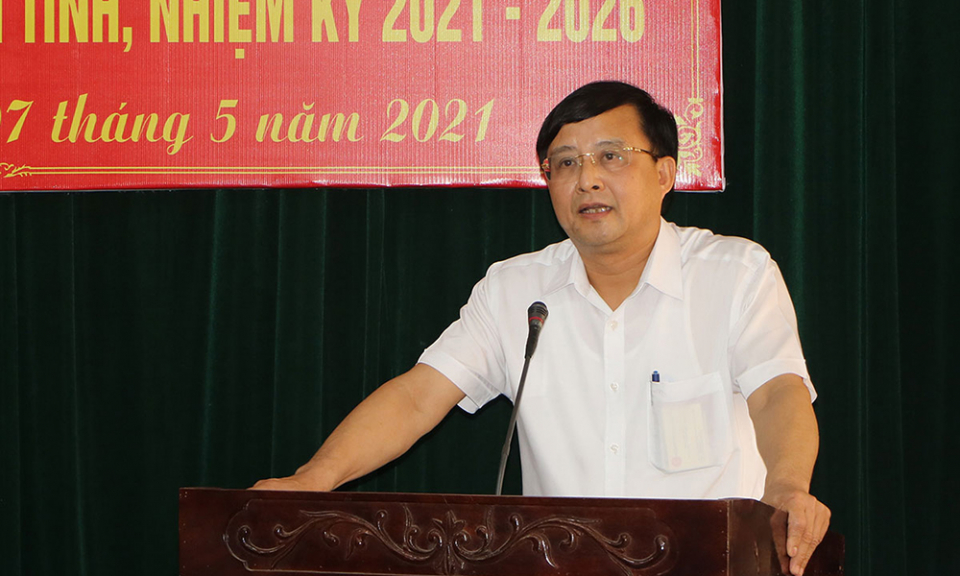 CHƯƠNG TRÌNH HÀNH ĐỘNG ỨNG CỬ ĐẠI BIỂU HĐND TỈNH KHÓA XIX CỦA ĐỒNG CHÍ NGUYỄN ĐỨC VƯỢNG - TỈNH ỦY VIÊN, PHÓ CHỦ TỊCH UBND TỈNH