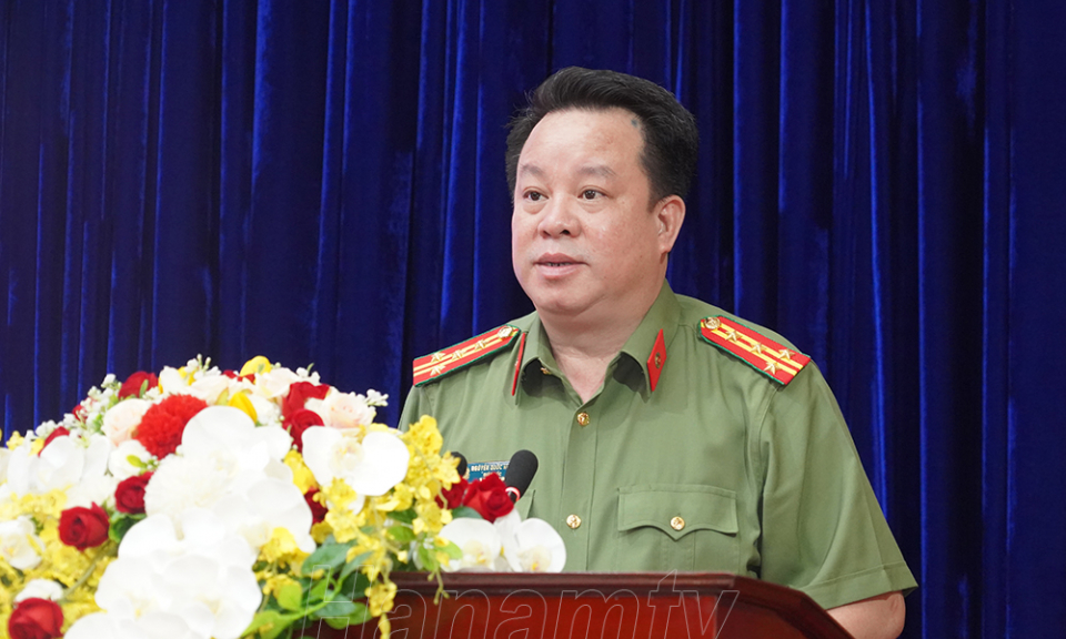 CHƯƠNG TRÌNH HÀNH ĐỘNG ỨNG CỬ ĐBQH KHÓA XV CỦA ĐẠI TÁ NGUYỄN QUỐC HÙNG, ỦY VIÊN BTV TỈNH ỦY, GIÁM ĐỐC CÔNG AN TỈNH 