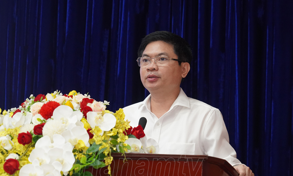 CHƯƠNG TRÌNH HÀNH ĐỘNG ỨNG CỬ ĐẠI BIỂU QUỐC HỘI KHÓA XV CỦA ĐỒNG CHÍ TRƯƠNG QUỐC HUY - PHÓ BÍ THƯ TỈNH ỦY, CHỦ TỊCH UBND TỈNH HÀ NAM