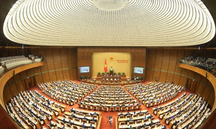 Nhiều nội dung quan trọng trong ngày làm việc đầu tiên Kỳ họp thứ nhất, Quốc hội khóa XV
