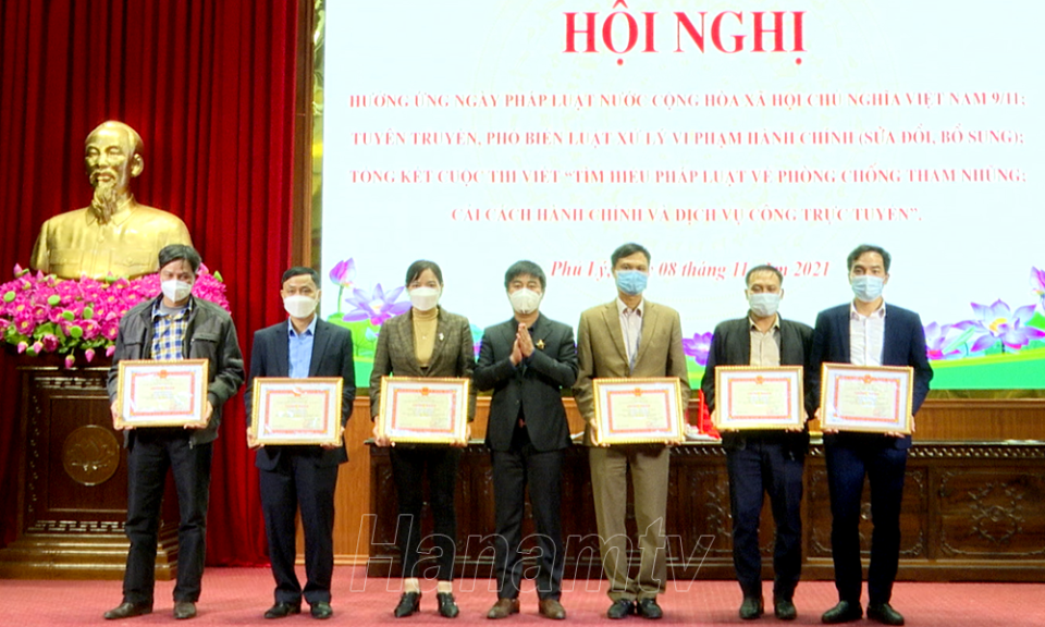 TP. Phủ Lý hưởng ứng ngày pháp luật nước CHXHCN Việt Nam năm 2021