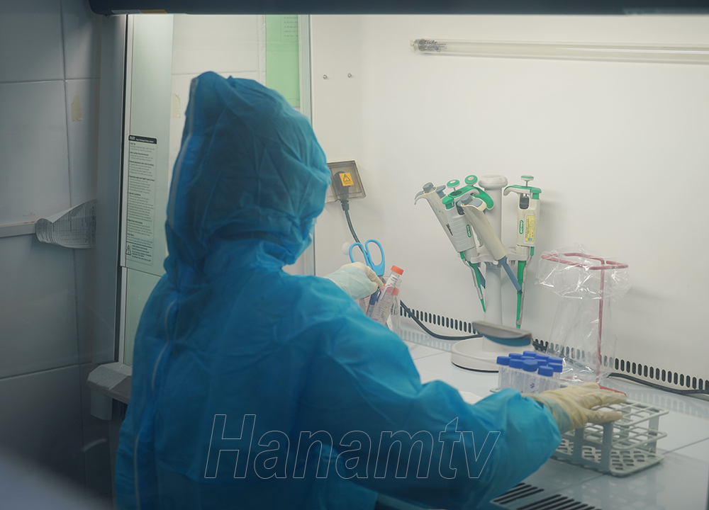 Xét nghiệm COVID-19 tại CDC Hà Nam