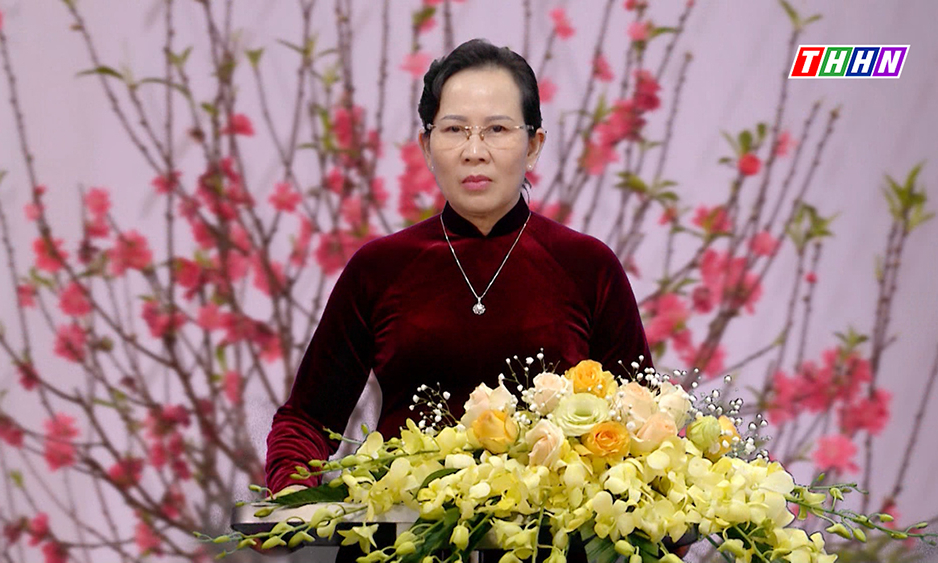 Lời chúc Tết Xuân Tân Sửu 2021 của đồng chí Lê Thị Thủy - Ủy viên Trung ương Đảng - Bí thư Tỉnh ủy - Trưởng đoàn đại biểu Quốc hội tỉnh Hà Nam.