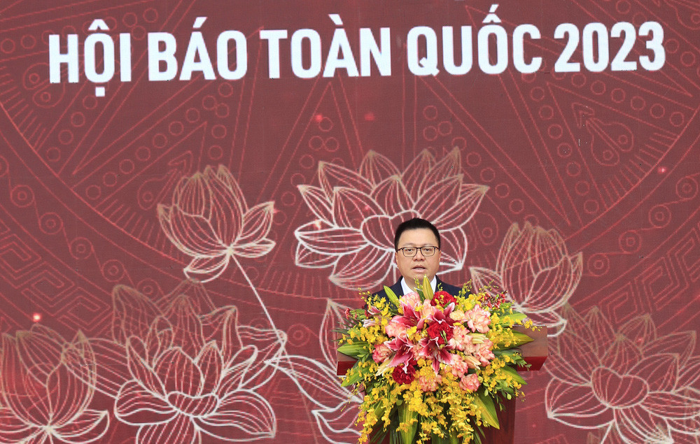 Khai mạc Hội báo toàn quốc 2023: Mỗi cơ quan báo chí là cơ quan văn hóa! - Ảnh 1.