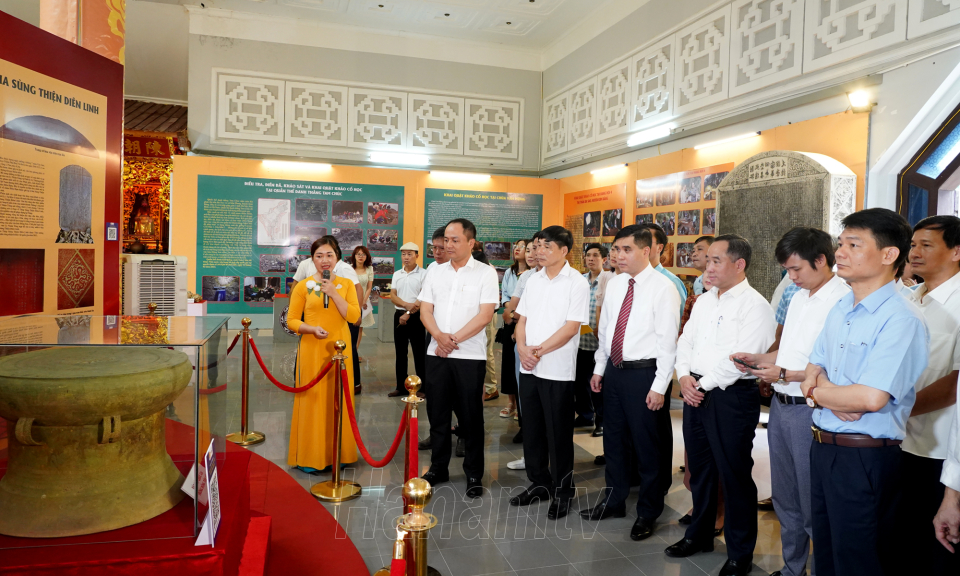 Khai mạc trưng bày “Bảo vật Quốc gia và cổ vật tiêu biểu tỉnh Hà Nam” lần thứ II năm 2023 và triển lãm “Điêu khắc Phật giáo qua bộ sưu tập của Bảo tàng Mỹ thuật Việt Nam”
