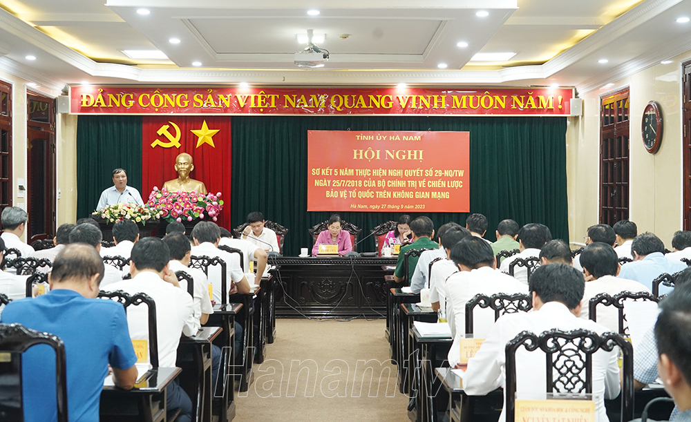 Hội nghị quán triệt các văn bản của Trung ương và sơ kết 5 năm thực hiện Nghị quyết số 29-NQ/TW