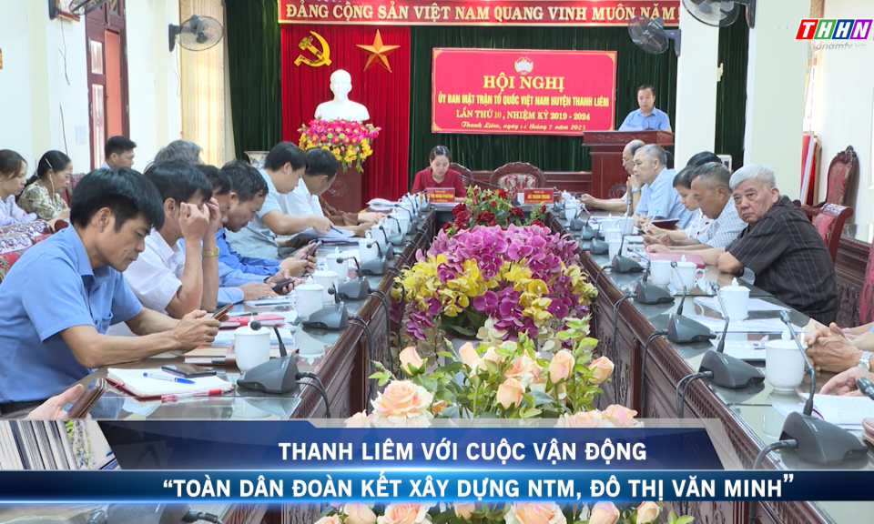 VĐHN: Thanh Liêm với cuộc vận động "Toàn dân đoàn kết xây dựng NTM, đô thị văn minh"