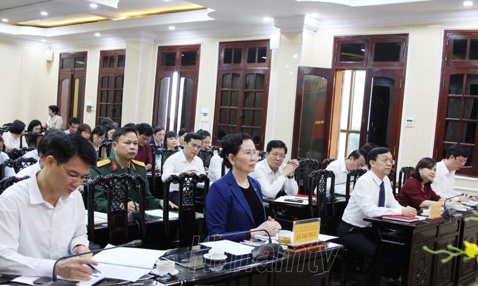 Ban Tổ chức Tỉnh ủy tổng kết công tác tổ chức xây dựng Đảng năm 2023