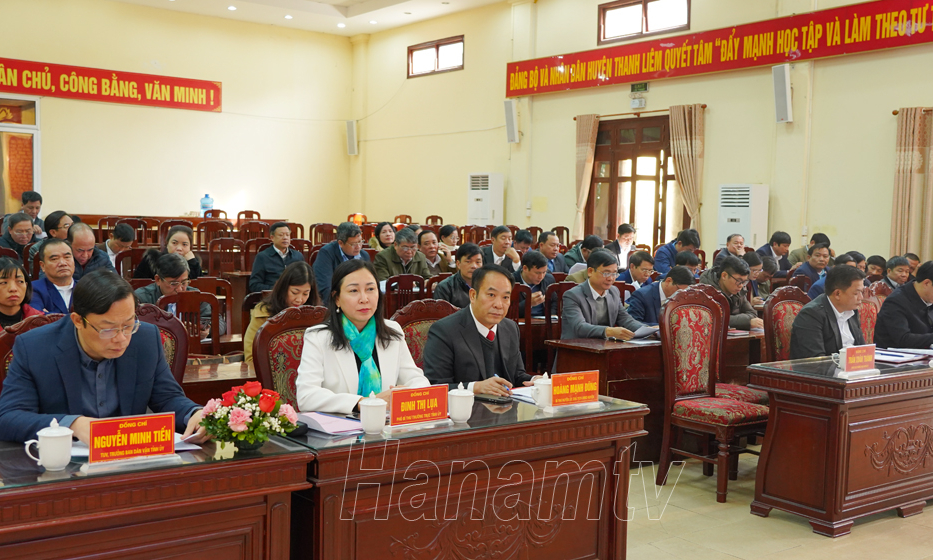  Thanh Liêm tổng kết công tác xây dựng Đảng, công tác kiểm tra giám sát năm 2023