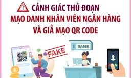 Cảnh giác thủ đoạn mạo danh nhân viên ngân hàng và giả mạo QR code