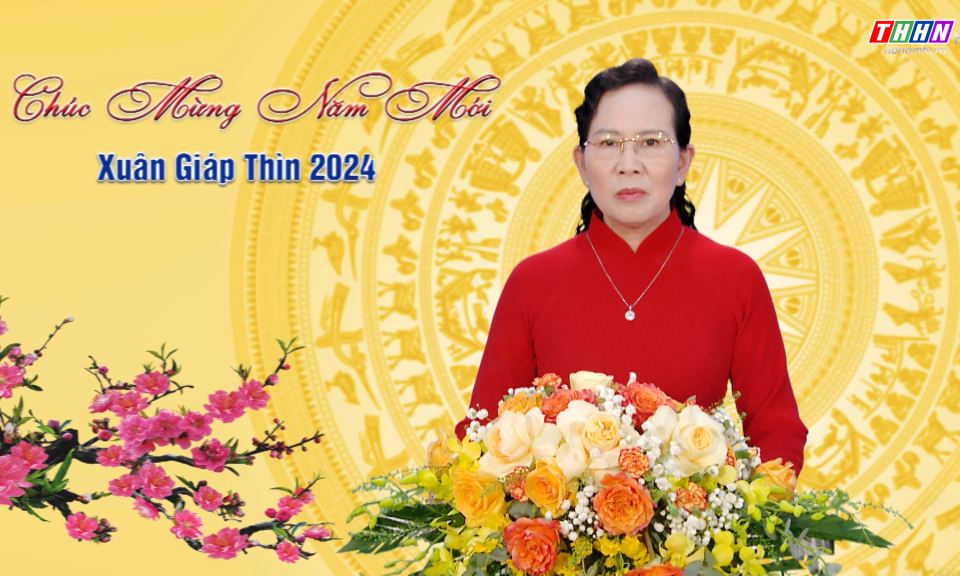Chúc Tết của đồng chí Lê Thị Thuỷ - Uỷ viên Trung ương Đảng - Bí thư Tỉnh uỷ - Chủ tịch HĐND tỉnh Hà Nam