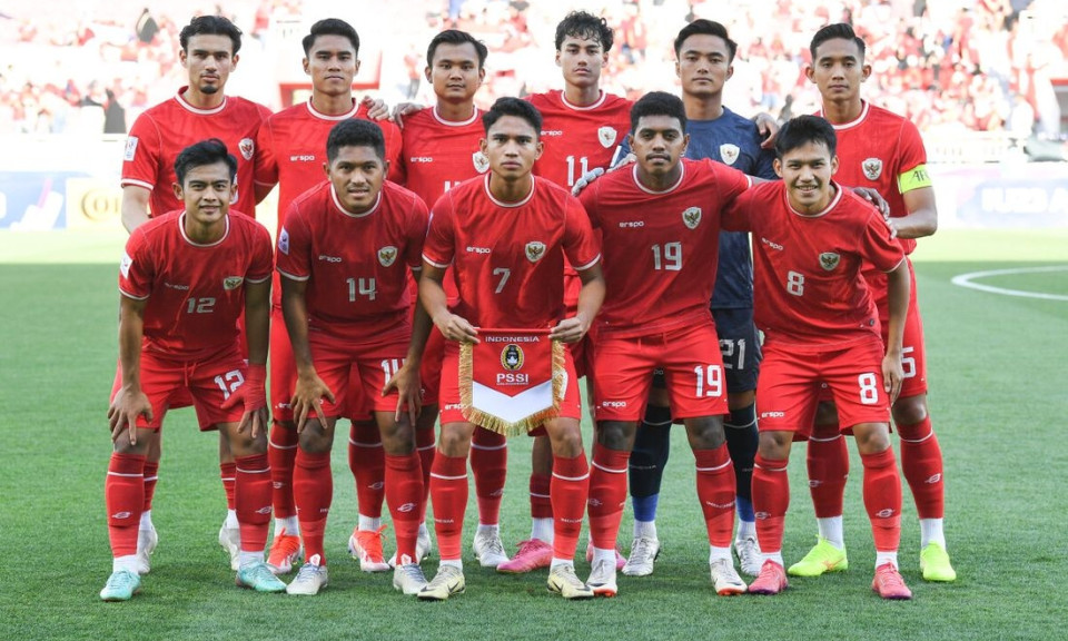 Bảng xếp hạng U23 châu Á 2024 mới nhất: U23 Indonesia có lợi thế