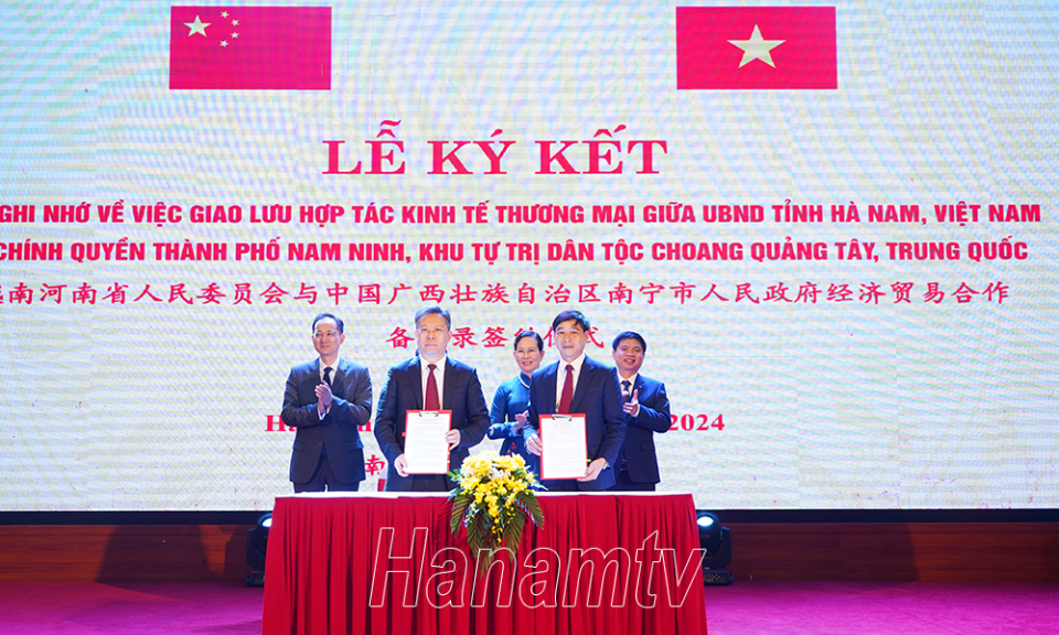 Thúc đẩy giao lưu hợp tác giữa tỉnh Hà Nam và thành phố Nam Ninh (Trung Quốc)