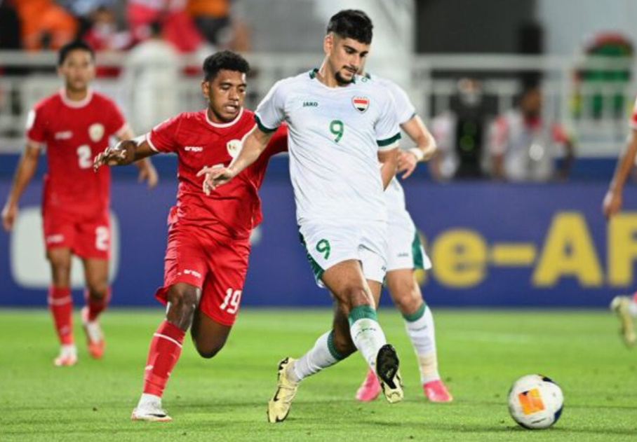 Thua ngược U23 Iraq, U23 Indonesia phải đá play-off săn vé Olympic - Đài Phát thanh và Truyền hình Hà Nam