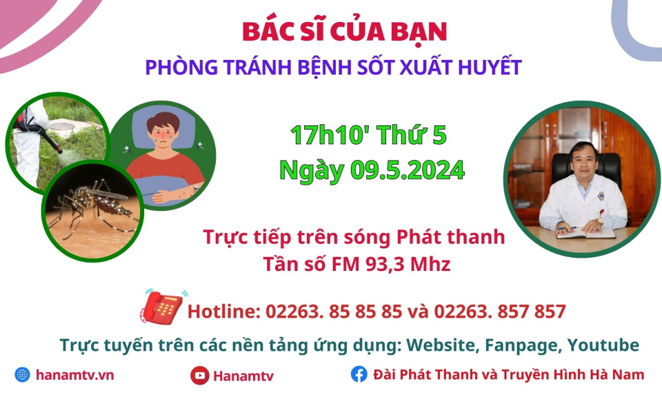 Bác sĩ của bạn | Phòng tránh bệnh sốt xuất huyết