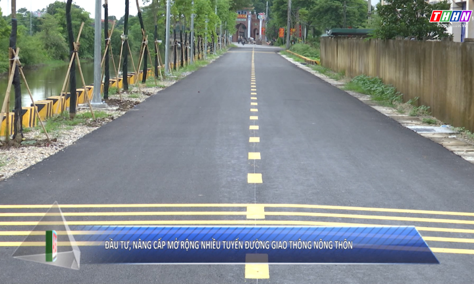 ATGT: Đầu tư, nâng cấp mở rộng nhiều tuyến đường giao thông nông thôn
