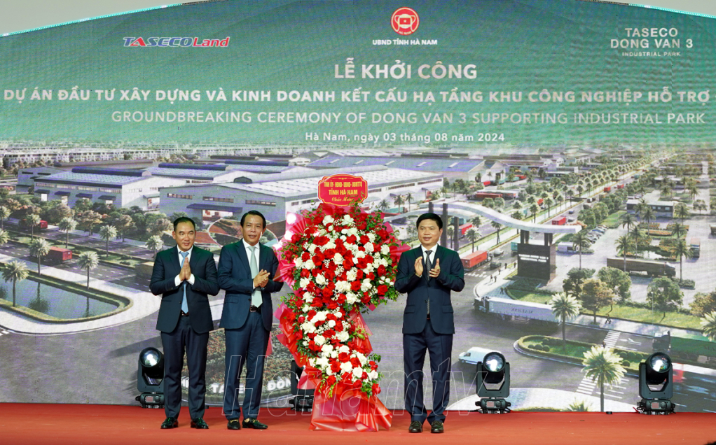 Lễ khởi công KCN Taseco Đồng Văn 3