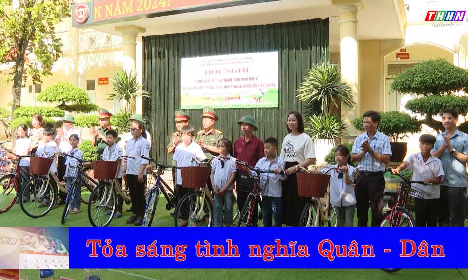 Mỗi tuần một câu chuyện đẹp: Lan toả tình nghĩa Quân - Dân