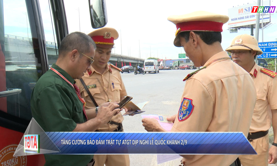 ATGT: Tăng cường đảm bảo trật tự ATGT dịp nghỉ lễ Quốc khánh 2/9