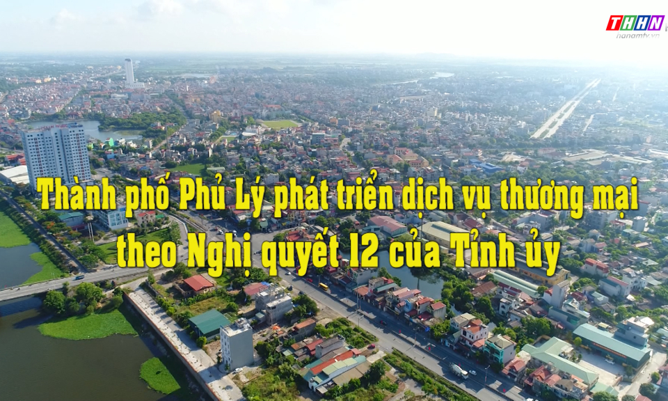 ĐNQVCS: Thành phố Phủ Lý phát triển thương mại, dịch vụ theo NQ 12 của Tỉnh ủy