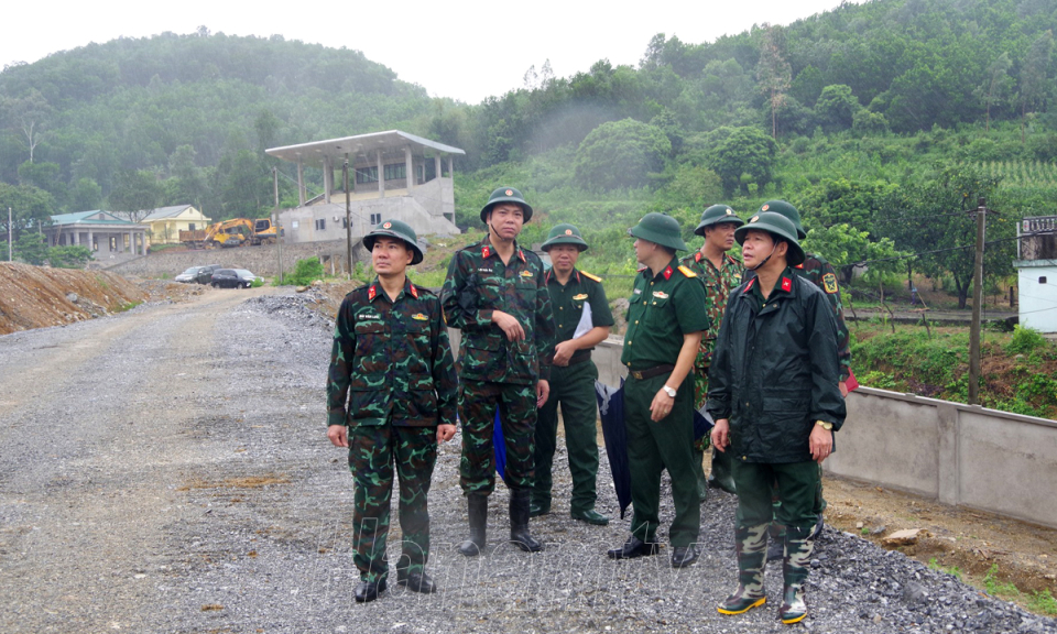 Lực lượng vũ trang Hà Nam sẵn sàng tham gia cứu hộ, cứu nạn, khắc phục hậu quả cơn bão số 3