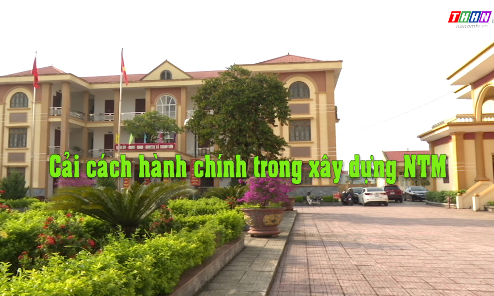 PS: Cải cách hành chính trong xây dựng NTM