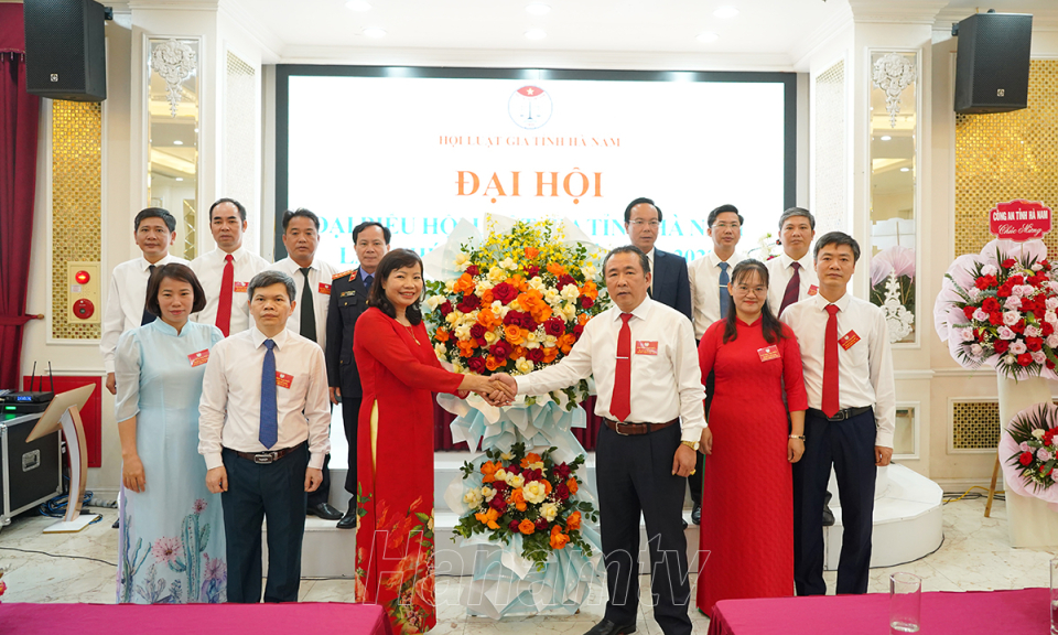 Đại hội đại biểu Hội Luật gia tỉnh lần thứ VI, nhiệm kỳ 2024-2029