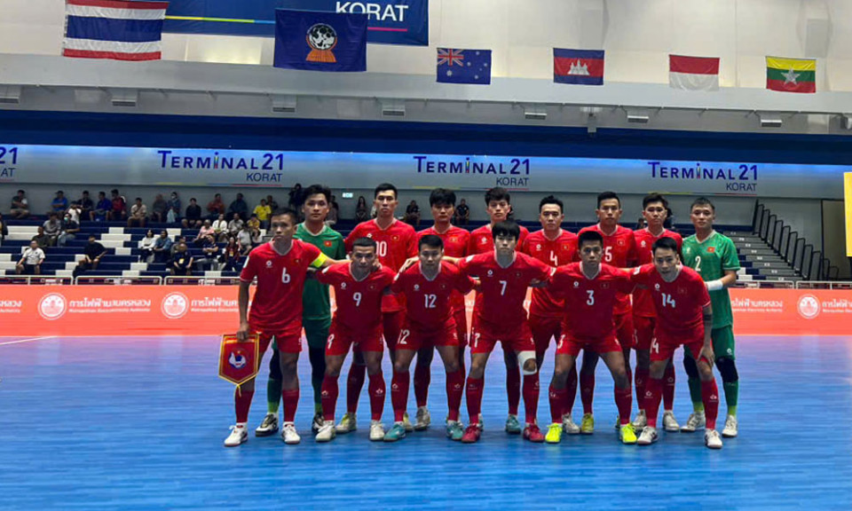 Đội tuyển Việt Nam tiếp tục có chiến thắng tại giải vô địch futsal Đông Nam Á 2024