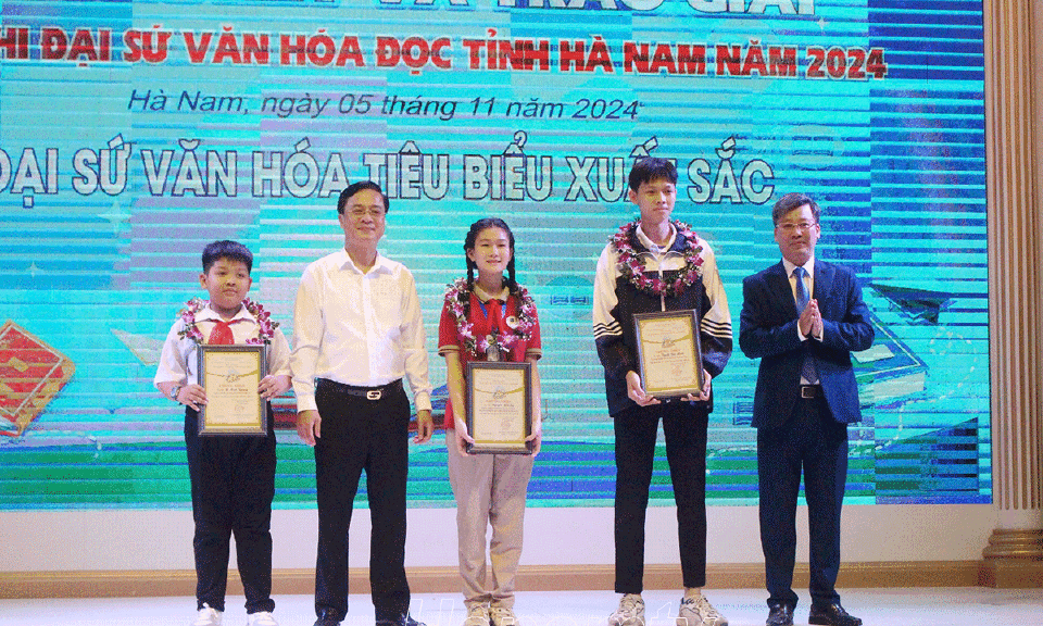 107 thí sinh đạt giải Cuộc thi “Đại sứ Văn hóa đọc tỉnh Hà Nam năm 2024”