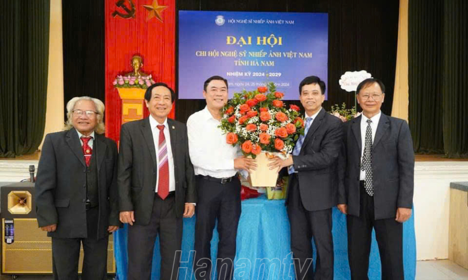 Đại hội Chi hội Nhiếp ảnh Việt Nam tại Hà Nam nhiệm kỳ 2024 -2029
