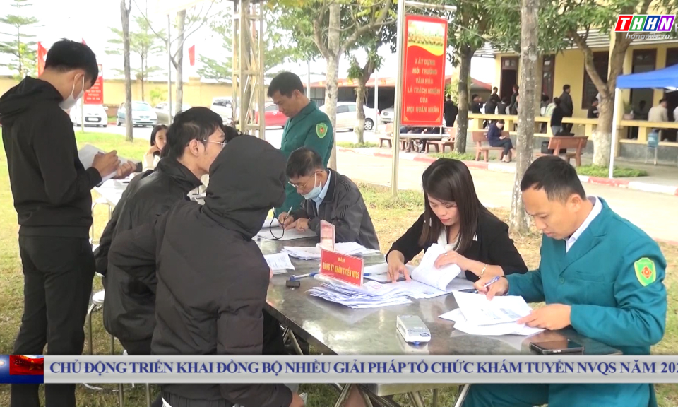 QPĐP: Chủ động triển khai đồng bộ nhiều giải pháp tổ chức khám tuyển NVQS năm 2025
