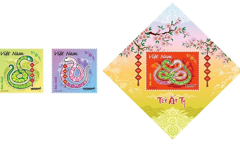 Phát hành bộ tem "Tết Ất Tỵ"