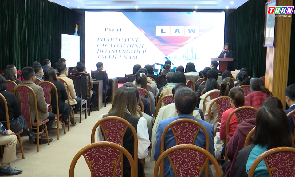 Hội Doanh nhân trẻ tỉnh Hà Nam tổ chức khóa đào tạo “Pháp luật dành cho doanh nghiệp”