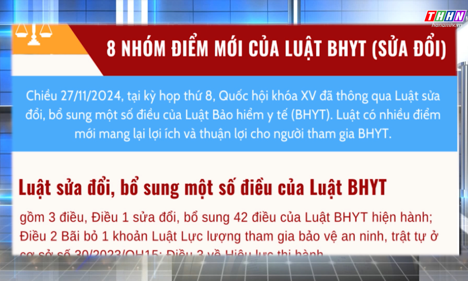 BHXH - BHYT: Những điểm mới quan trọng của Luật sửa đổi, bổ sung một số điều của Luật BHYT