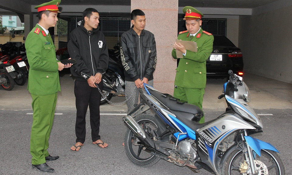 Bắt 02 đối tượng “Cướp giật tài sản” liên tỉnh