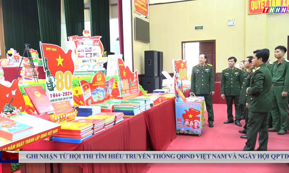 QPĐP: Ghi nhận từ hội thi tìm hiểu truyền thống QĐND Việt Nam và ngày hội Quốc phòng toàn dân 