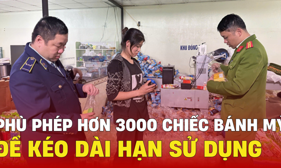 TTXH: Phù phép hơn 3000 chiếc bánh mỳ được để kéo dài hạn sử dụng