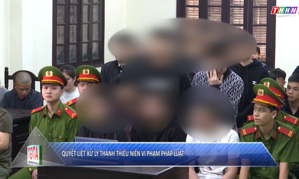 ATGT: Quyết liệt xử lý thanh thiếu niên vi phạm pháp luật