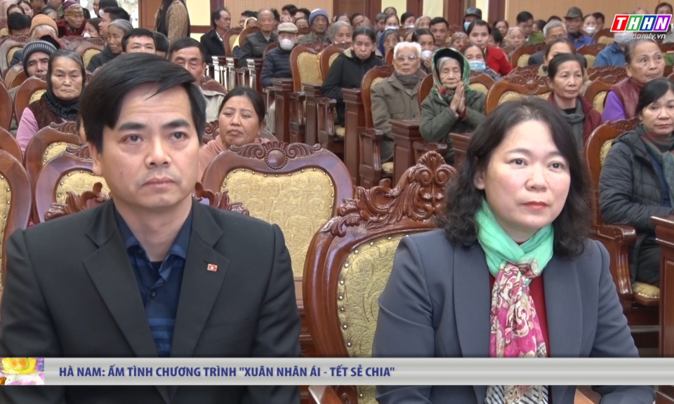 ANHN: Hà Nam: Ấm tình chương trình "Xuân nhân ái - Tết sẻ chia"
