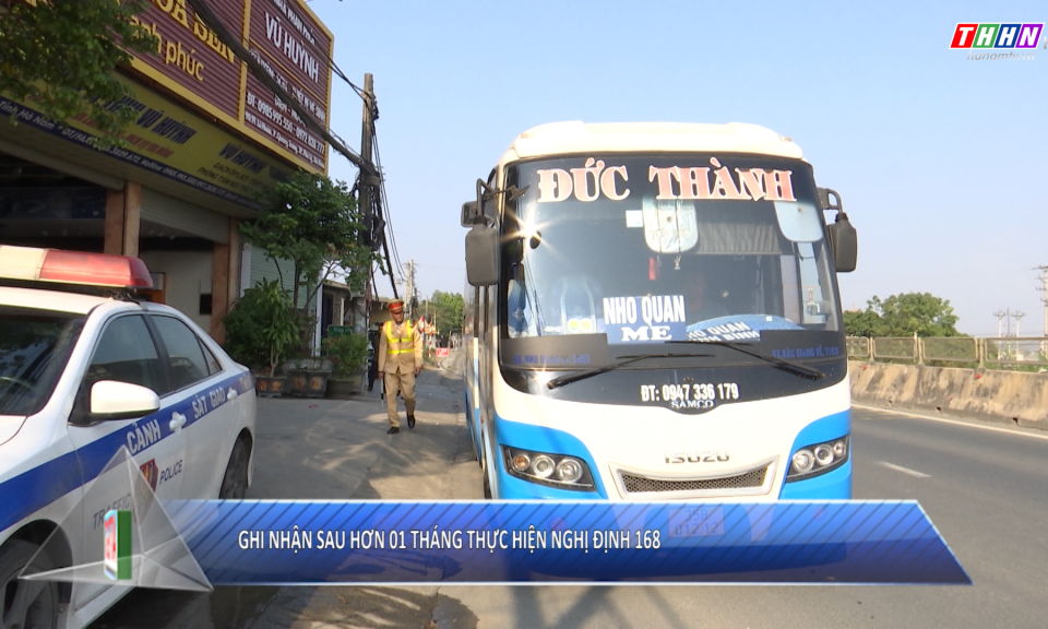 ATGT: Ghi nhận sau khi thực hiện Nghị định 168