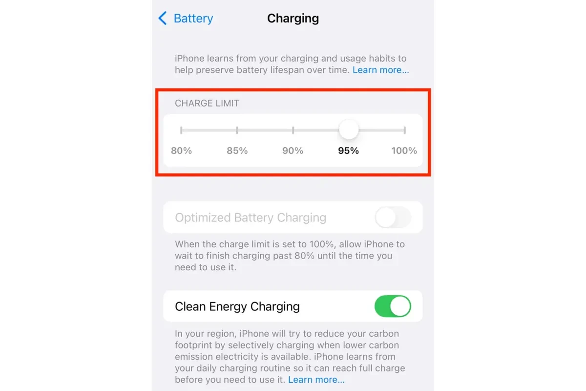 Dừng sạc đầy 100% nếu muốn kéo dài tuổi thọ pin iPhone - Ảnh 1.
