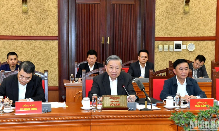 Hoàn thiện thể chế, cơ chế và bảo đảm các nguồn lực triển khai Nghị quyết số 57
