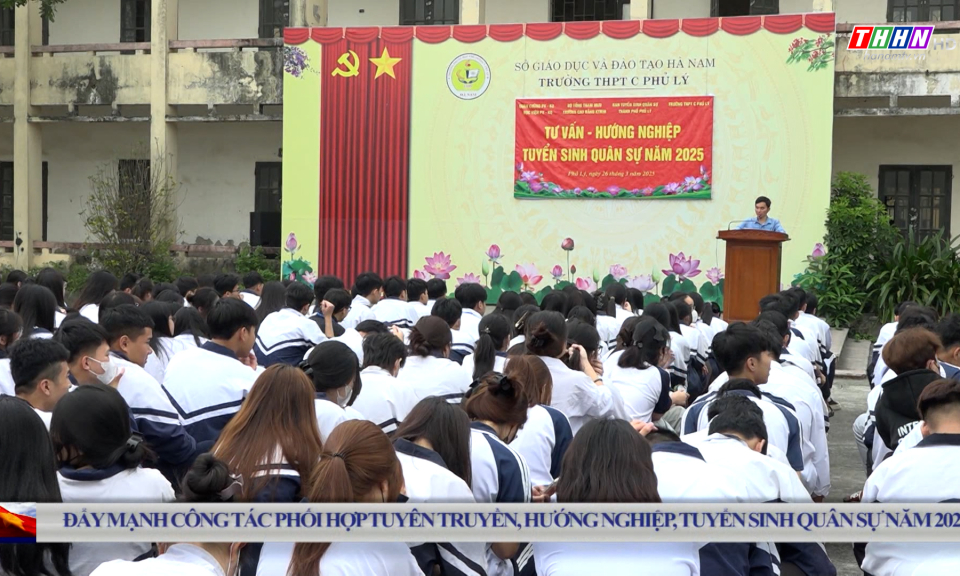 QPĐP: Đẩy mạnh công tác phối hợp tuyên truyền, hướng nghiệp, tuyển sinh quân sự năm 2025